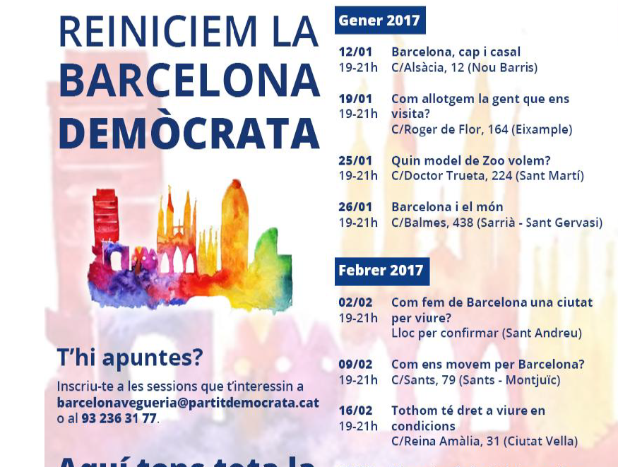 El PDeCAT de Barcelona se prepara para ser "alternativa al populismo de Colau"