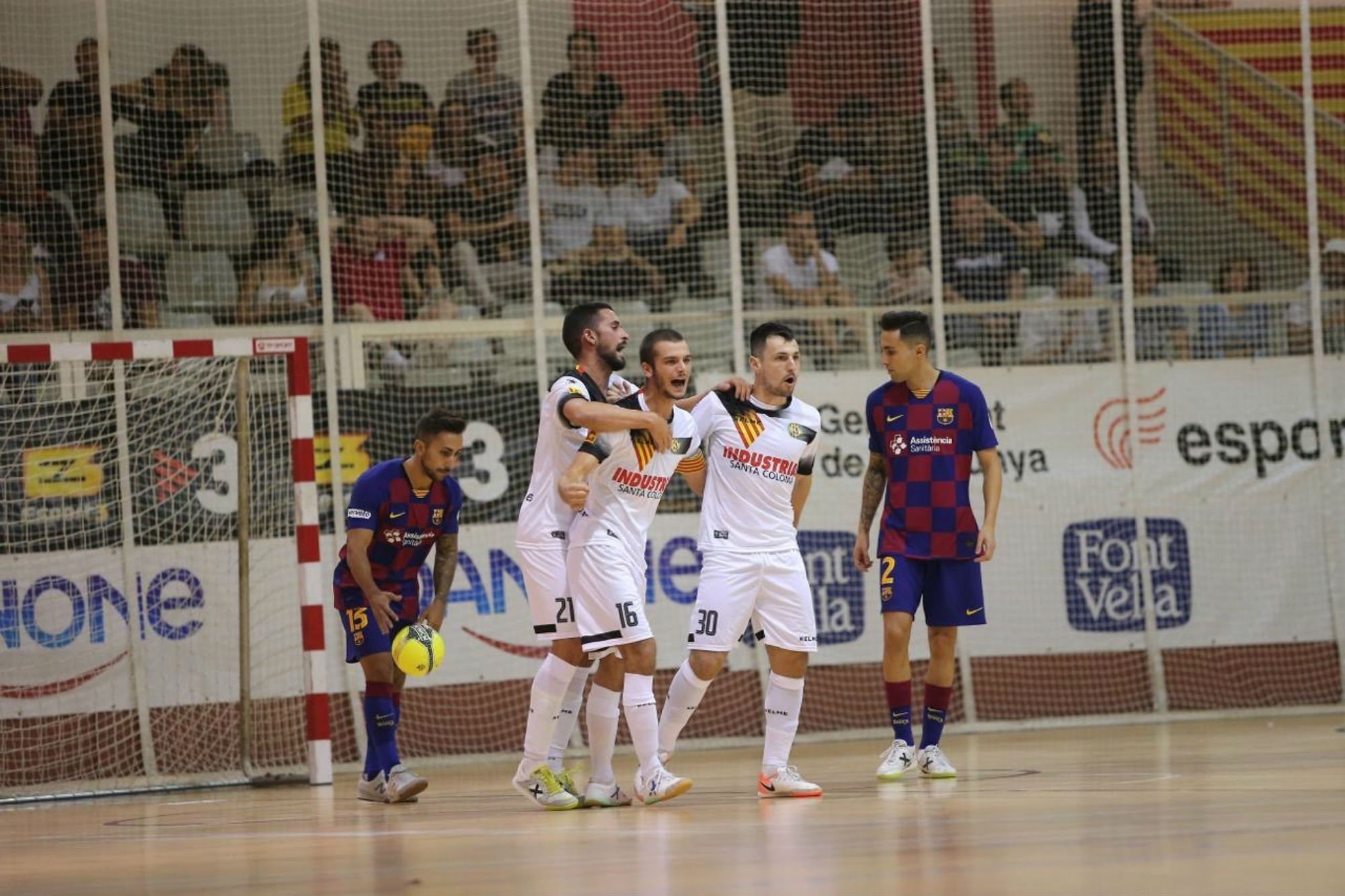 La Penya Esplugues i l’Industrias Santa Coloma, campions de la Copa Catalunya a Sabadell