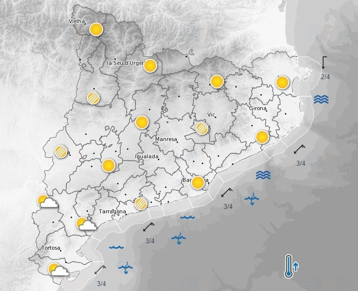 mapa temps