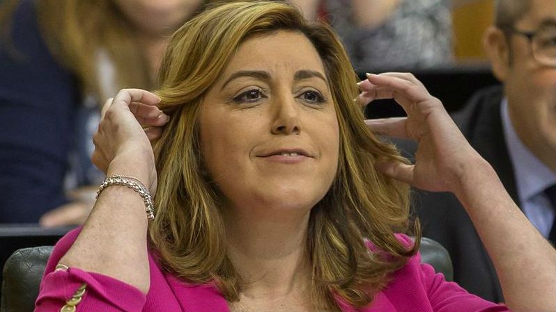 Susana Díaz ve a Rajoy “acabado”