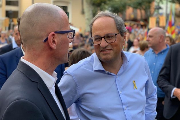 quim torra acte arenys de munt - marta lasalas