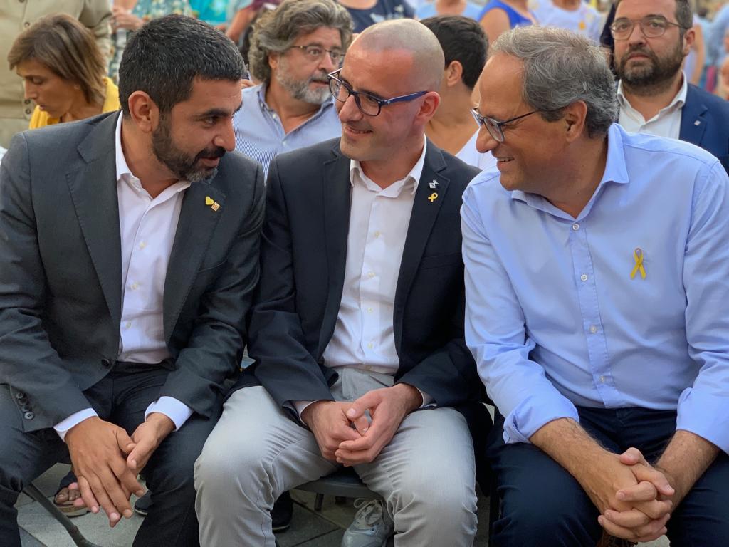 quim torra chakir el homrani josep sanchez arenys de munt - marta lasalas