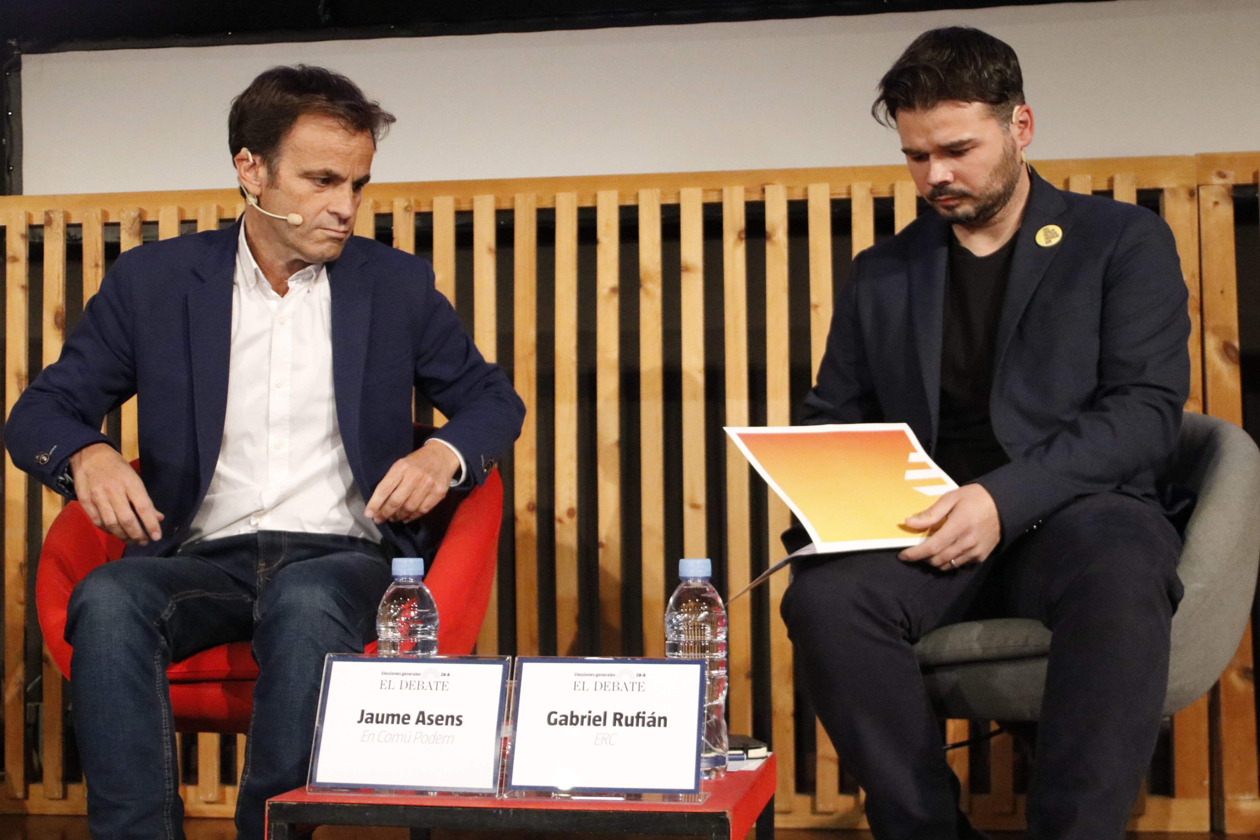 Asens acusa Rufián de "guardar les espatlles a un PSOE que vol eleccions"