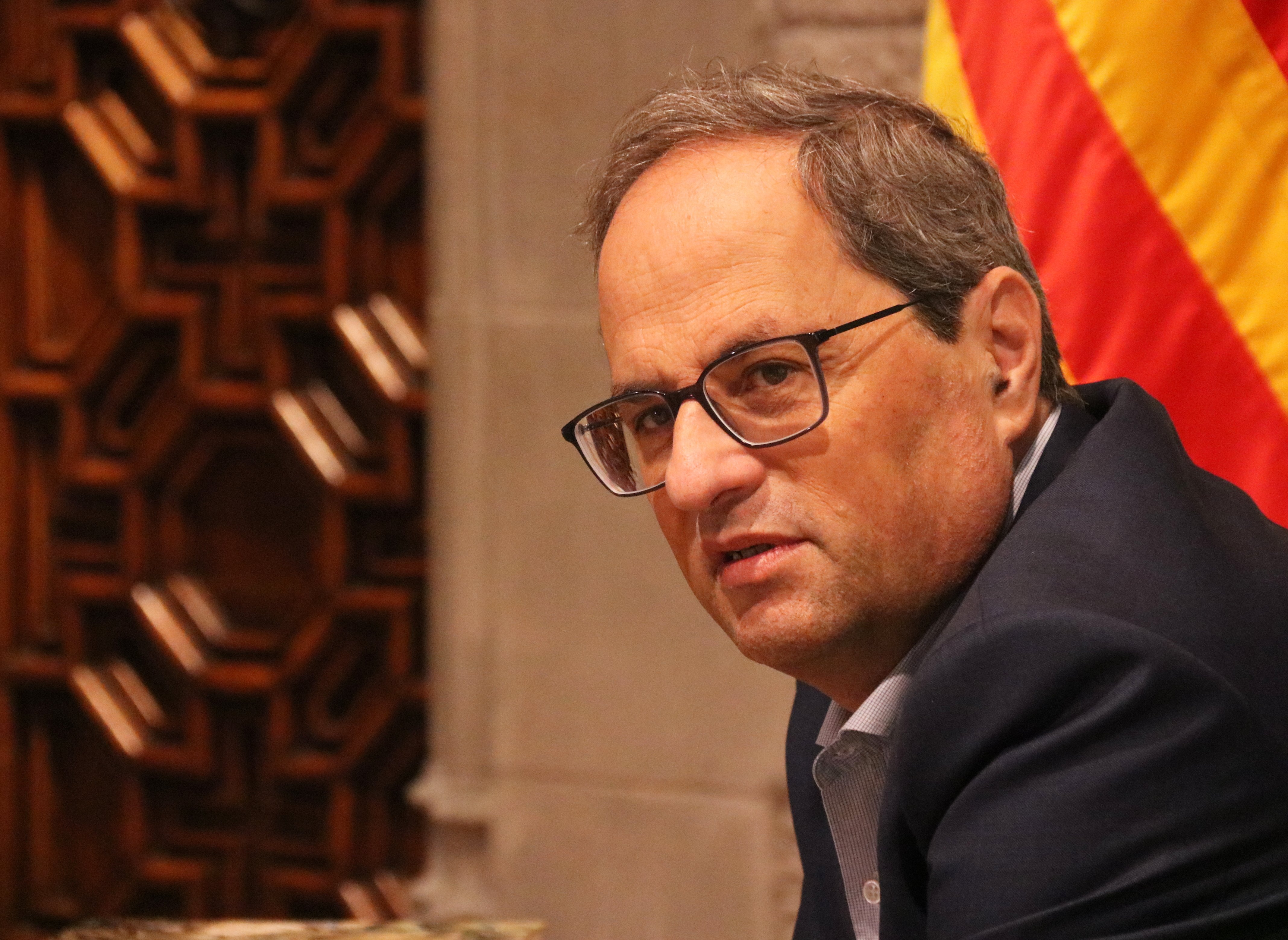 El aviso de Quim Torra a Jordi Cañas