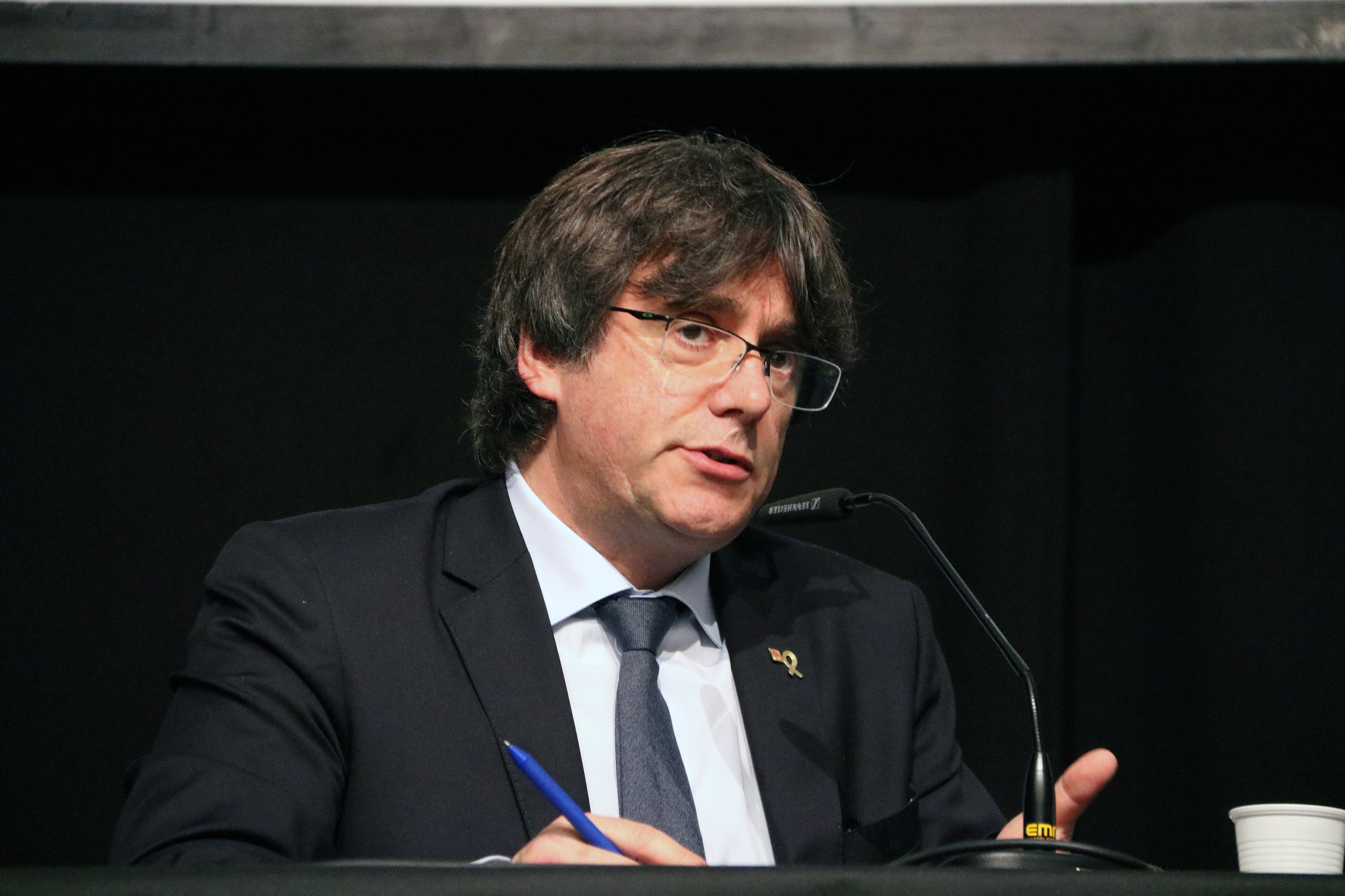 Puigdemont s'encara a Foment: "De quina responsabilitat parlen?"