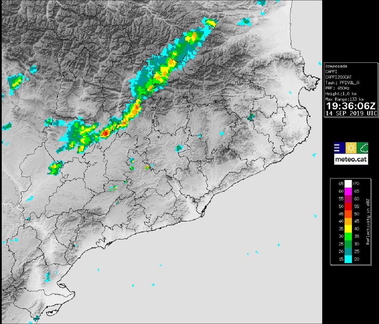 Situació d'inestabilitat i no es descarten precipitacions a qualsevol punt del país