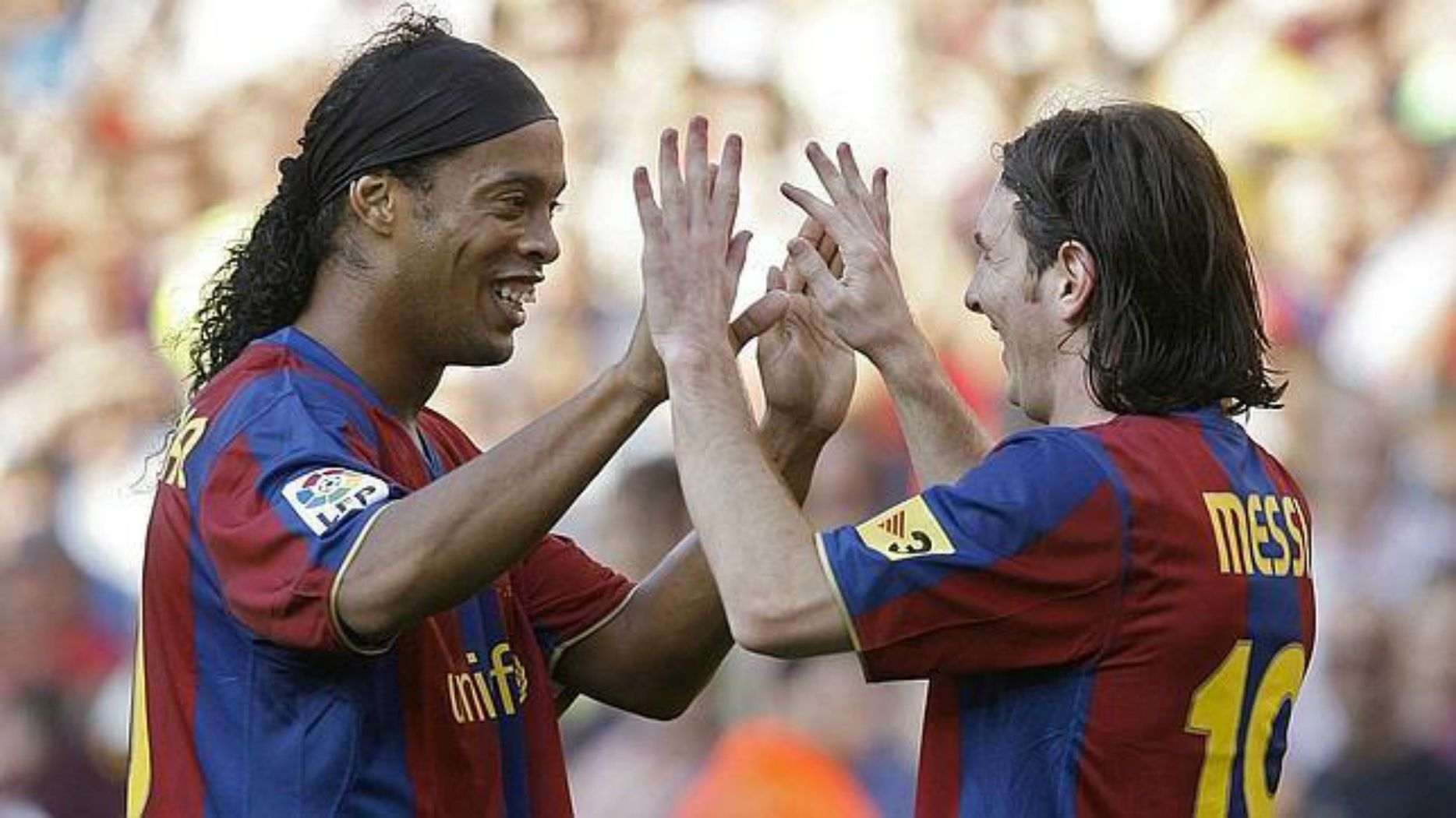 L'emotiva carta de Ronaldinho a Messi