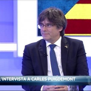 Puigdemont, interviewed by Swiss, Italian and Russian media: dialogue but unilateralism