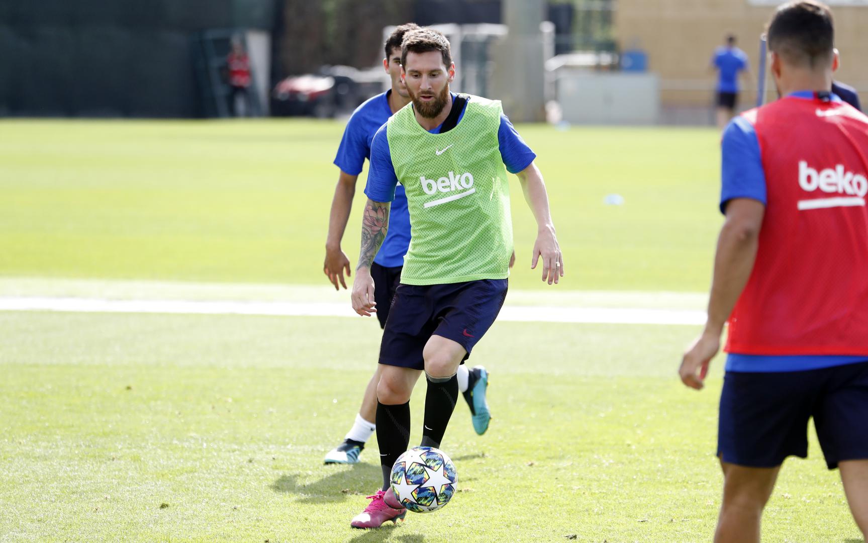 Messi es recupera de la lesió i podria reaparèixer a la Champions