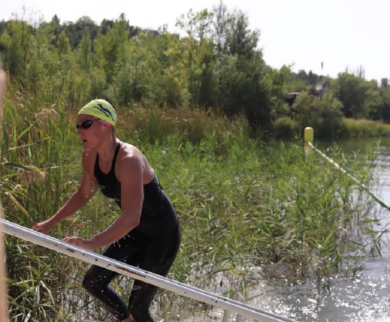 Mireia Belmonte i Pol Gil guanyen la 76a Travessia a l'Estany de Banyoles