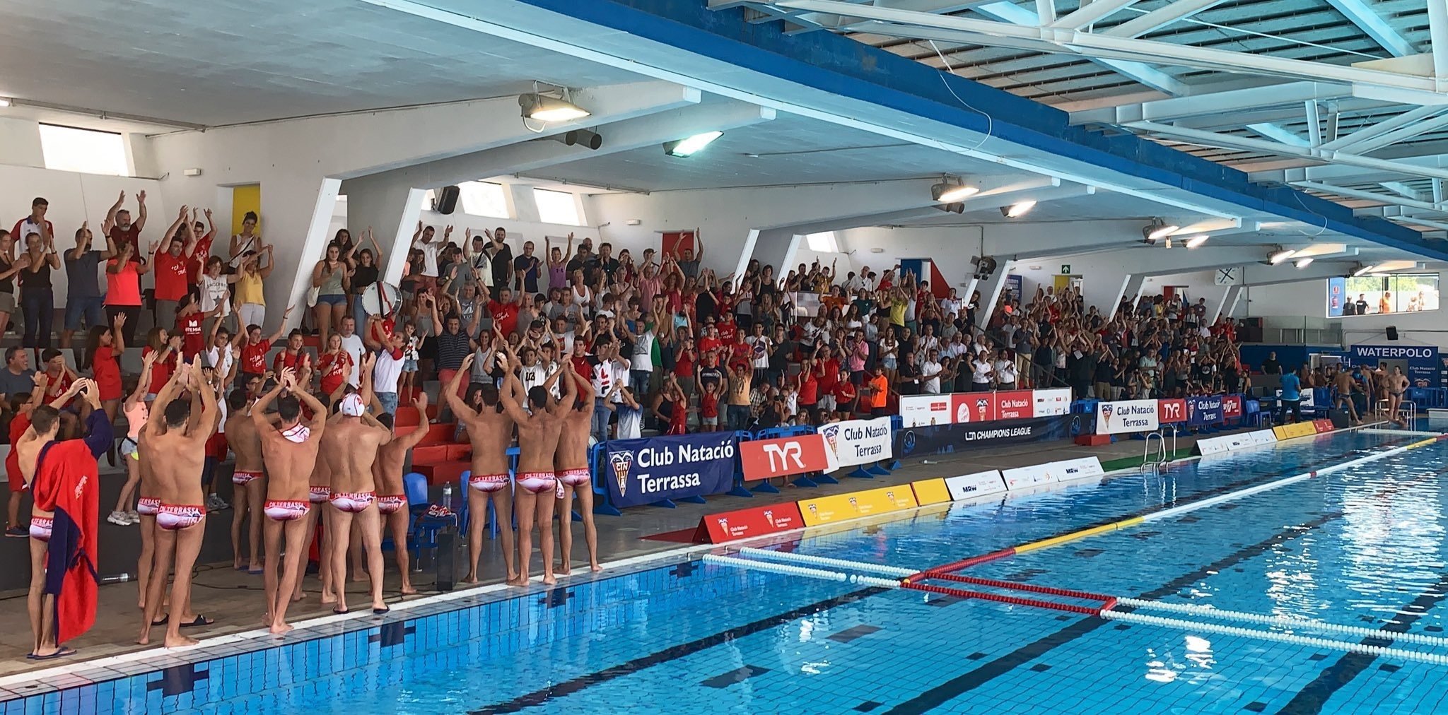 El CN Terrassa, per la porta gran a la Champions; el Mataró i el Mediterrani, endavant a l’Eurocup