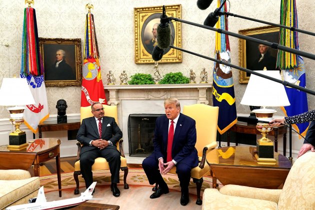 Trump i prínciep Salman EFE