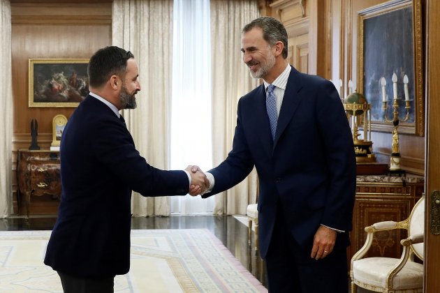 Santiago Abascal Felip VI EFE