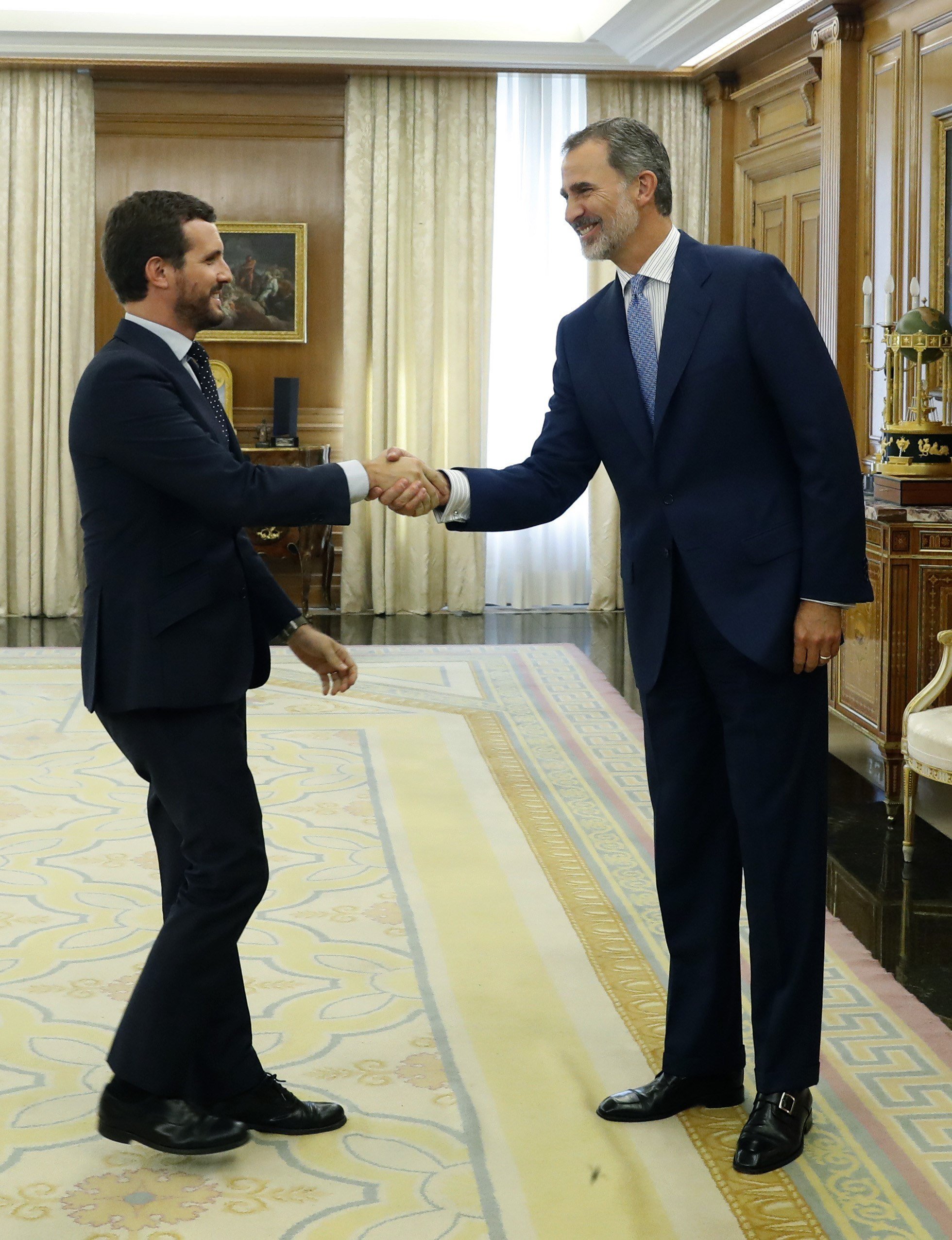 Ronda consultes Rei Pablo Casado - Efe Ronda consultes Rei Pablo Casado - Efe