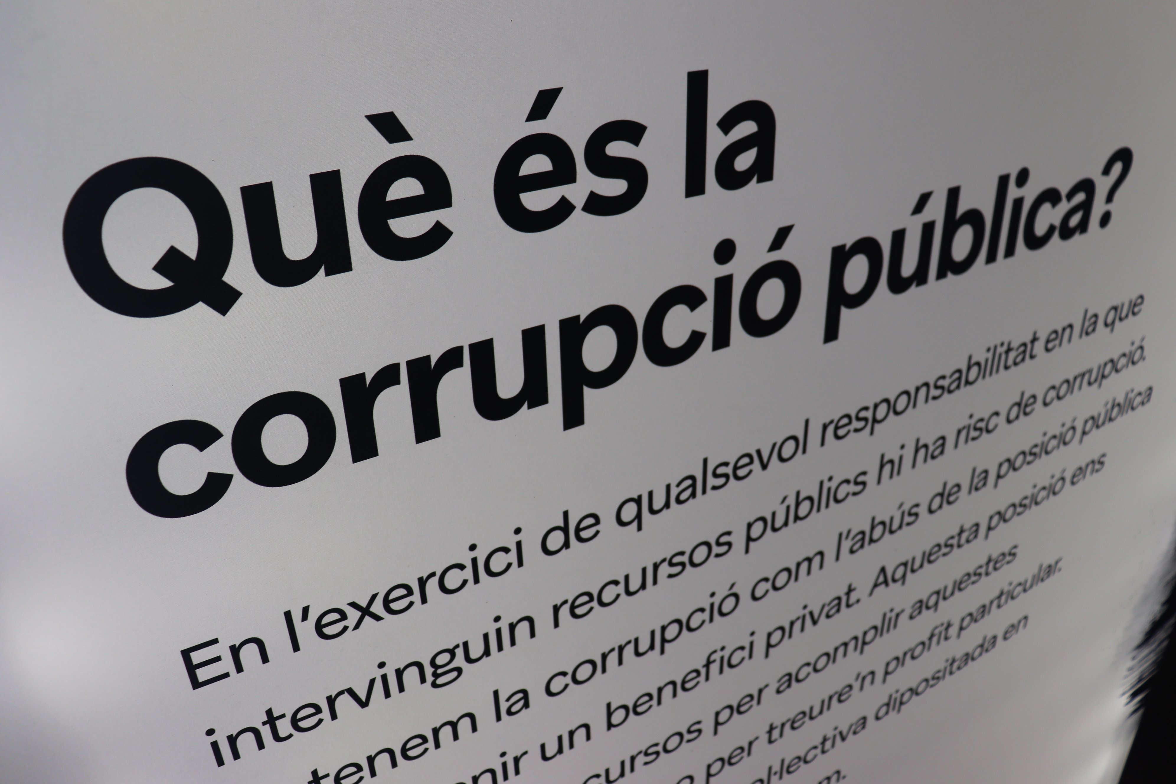 ¡'Corrupción! Revuelta ética': la Oficina Antifraude se reivindica