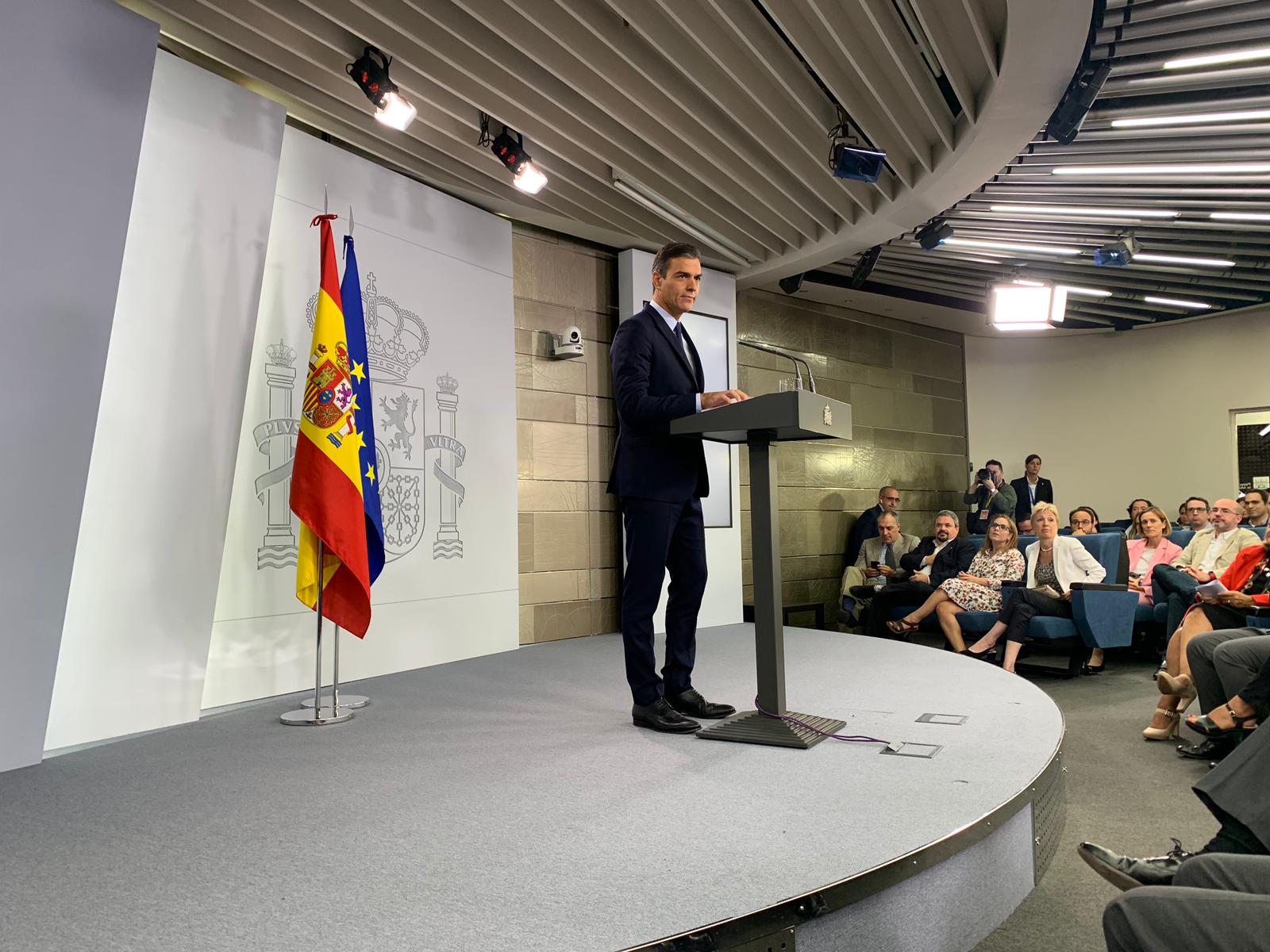 Sánchez: "Espero que els espanyols donin una majoria més àmplia al PSOE"