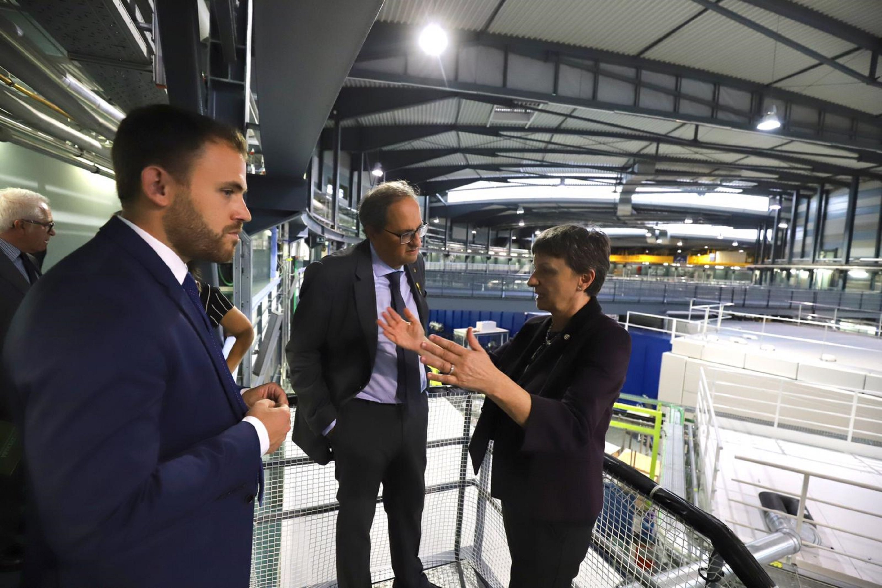 Torra anuncia una inversió de 20 milions al Sincrotró Alba