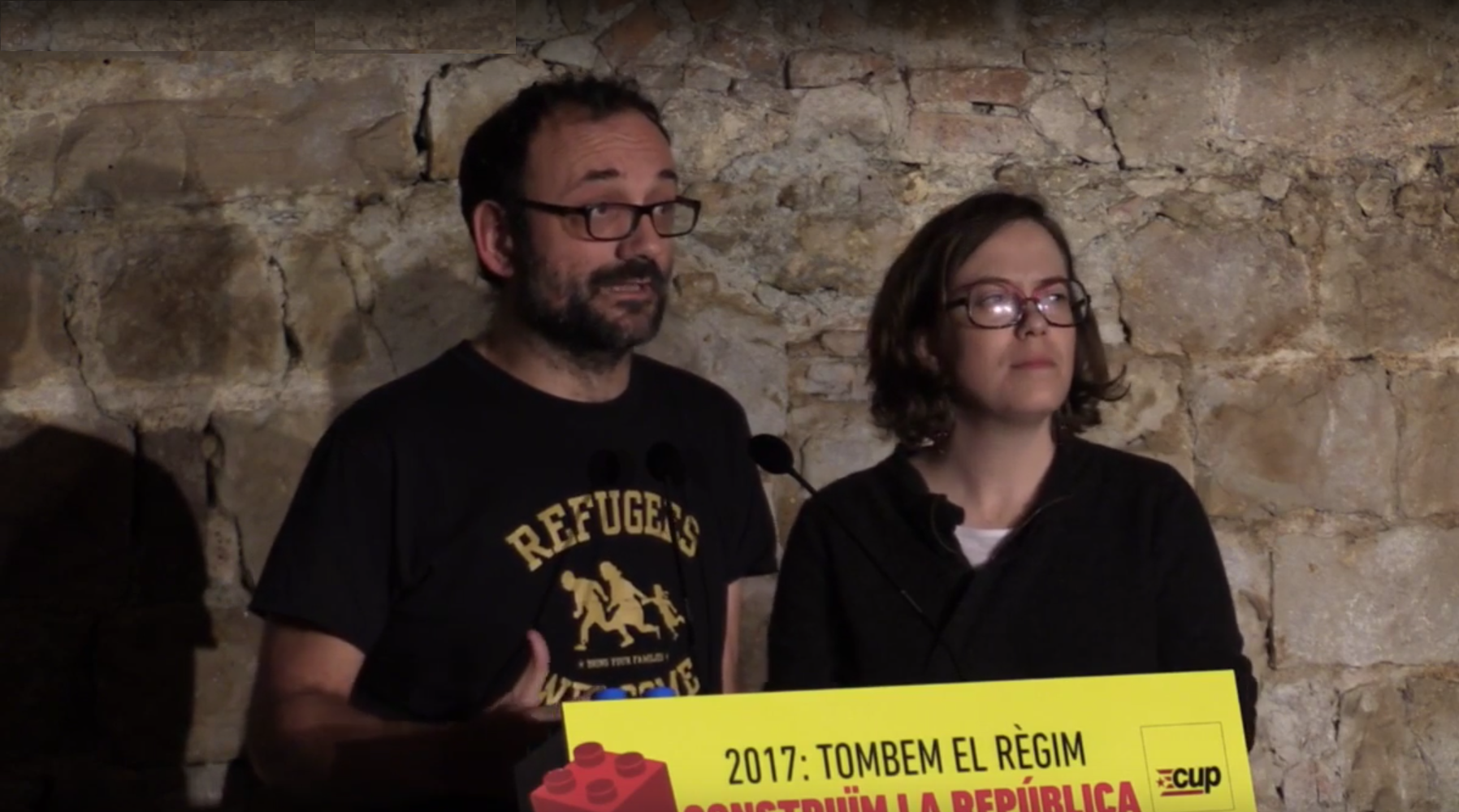 La CUP assegura que "aquest 2017 toca tombar el règim del 78"
