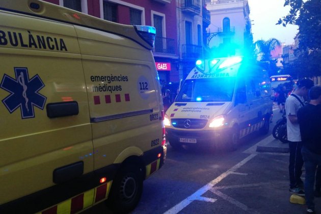 ambulancies manifestacio okupa gracia - Marc González