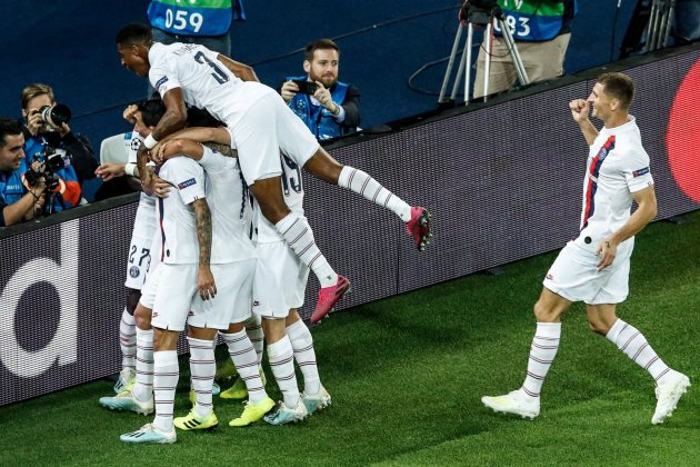 PSG celebració Reial Madrid EFE