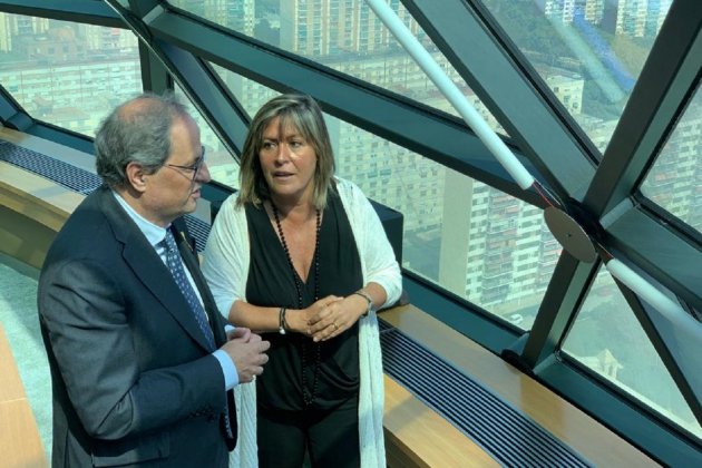 Quim Torra Núria Marín   Marta Lasalas