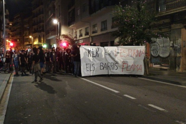 manifestacio okupa Sants - Marc González