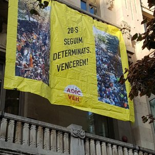 La Conselleria d'Economia, preparada per al segon aniversari del 20-S
