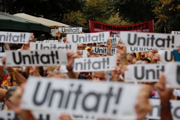 Manifestació 20-S dos anys Sergi Alcàzar