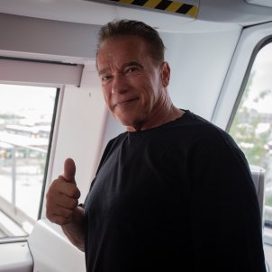 EuropaPress Arnold Schwarzenegger Metro de Barcelona EuropaPress Arnold Schwarzenegger Metro de Barcelona