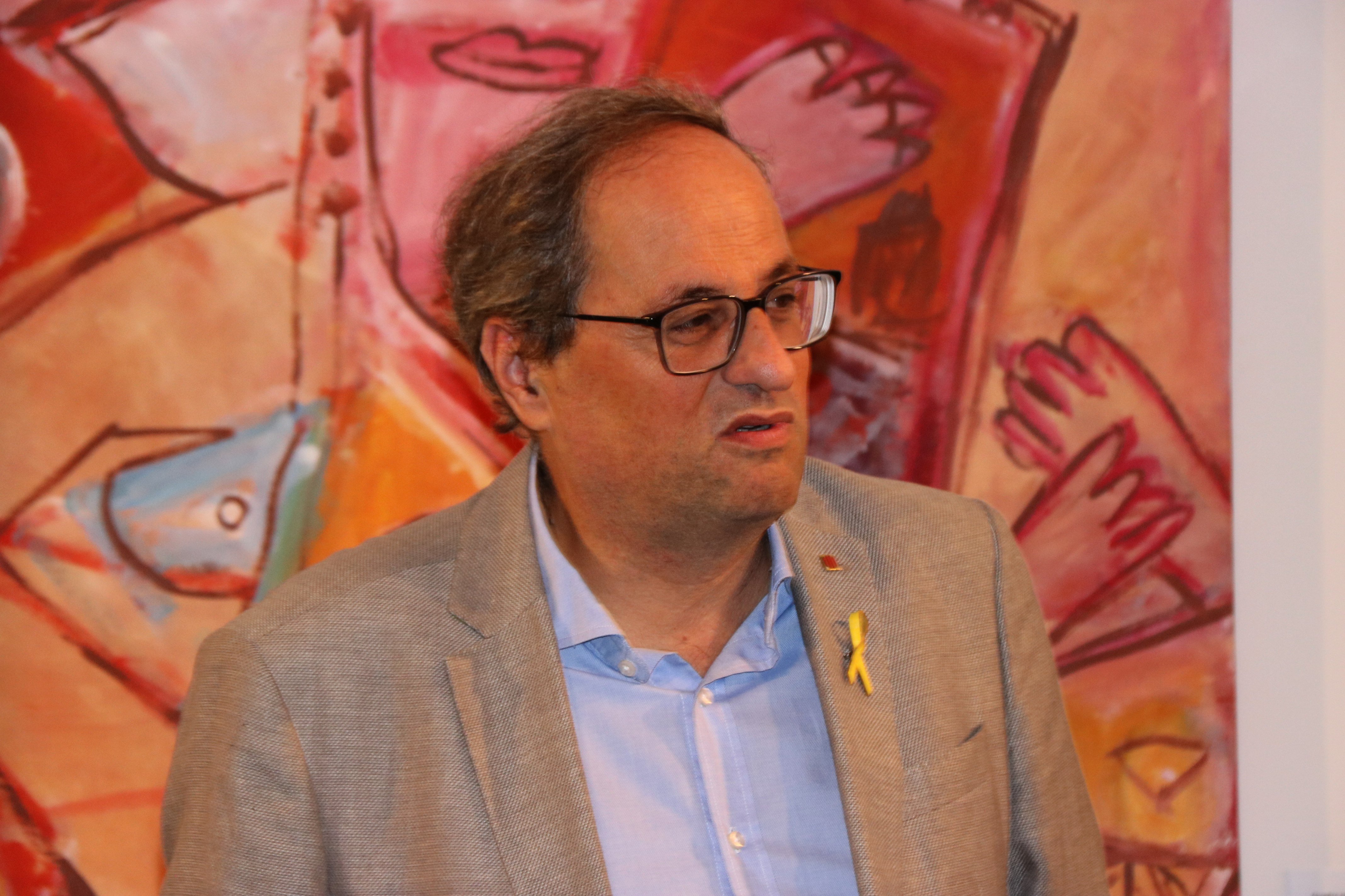 Catalan president Torra calls for civil disobedience "when necessary"