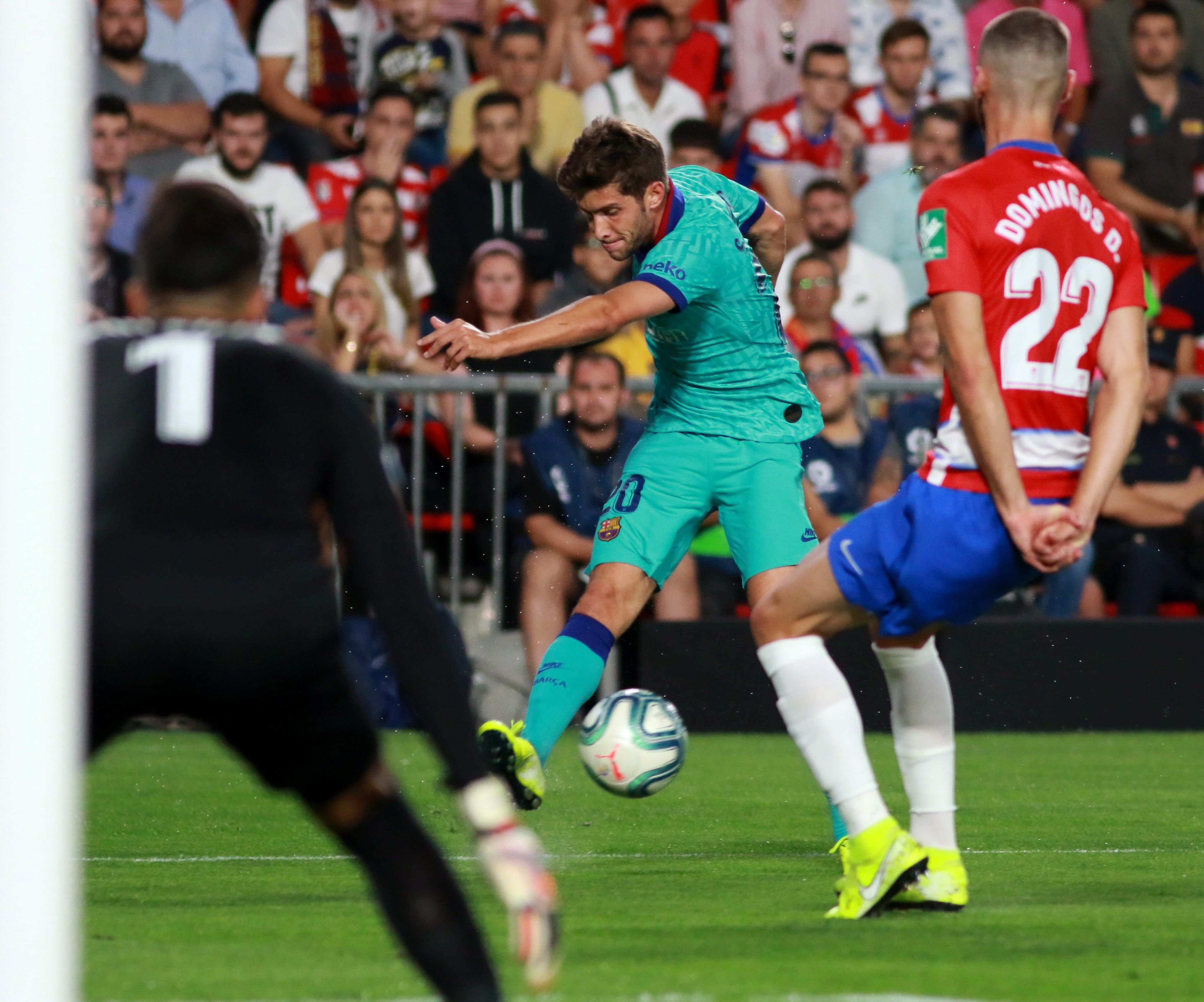 Sergi Roberto sufre una distensión del ligamento contra el Eibar