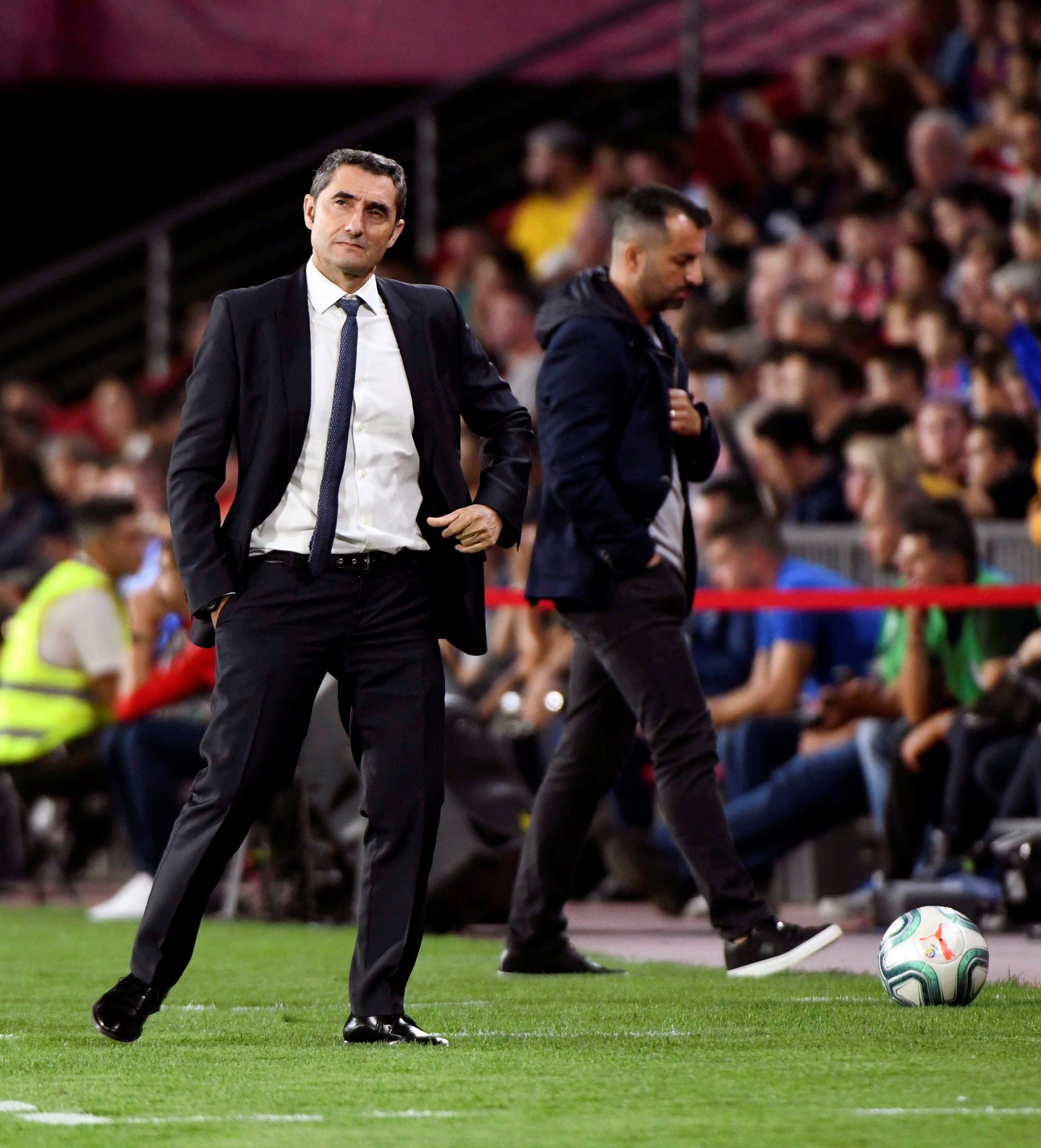 Valverde: “M’agradaria tenir més davanters contra l’Inter”