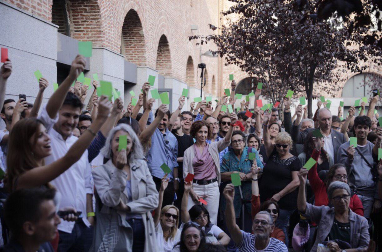 Votación Mas Madrid