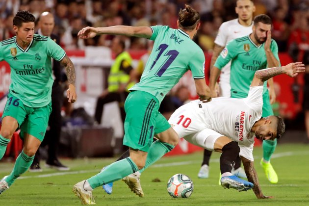 Bale James Banega Sevilla Real Madrid EFE