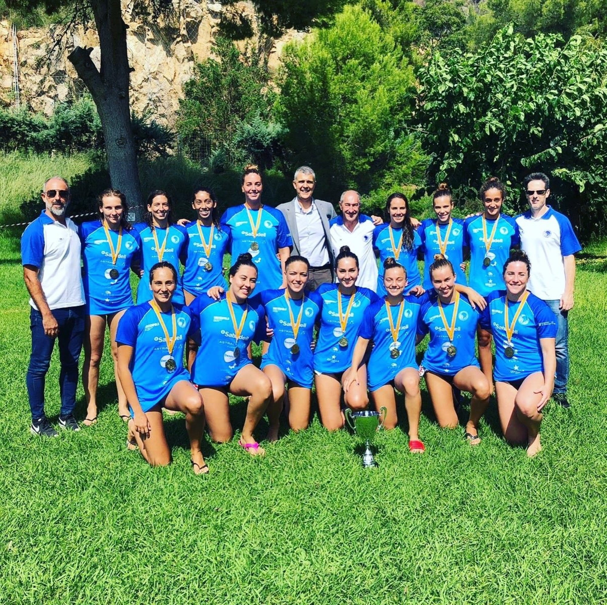 L’Astralpool CN Sabadell continua manant en el waterpolo femení i assoleix l’onzena Copa Catalunya