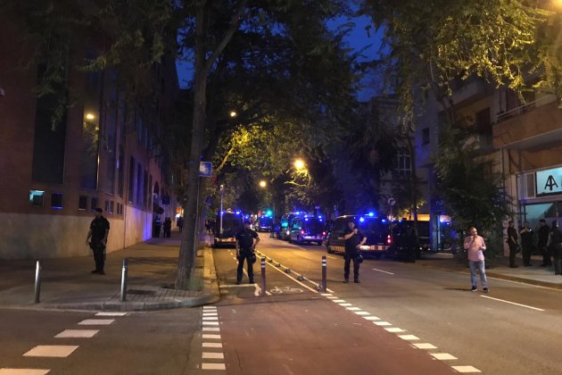Manifestacio Barcelona detención CDR terrorismo despliegue policial - Carlota Camps