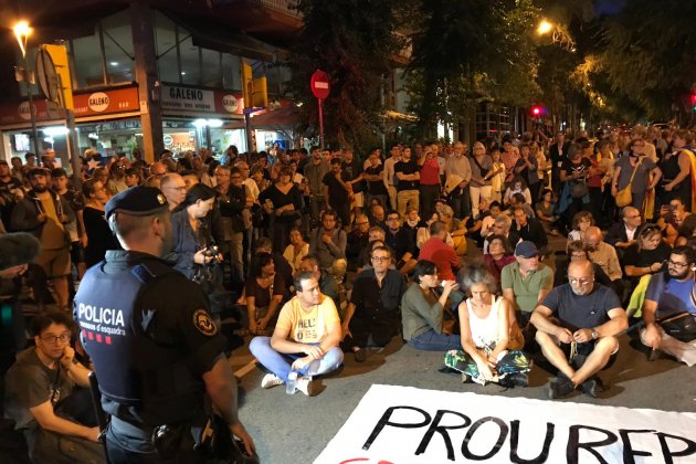 Manifestacio Barcelona detenció CDR terrorisme - Carlota Camps