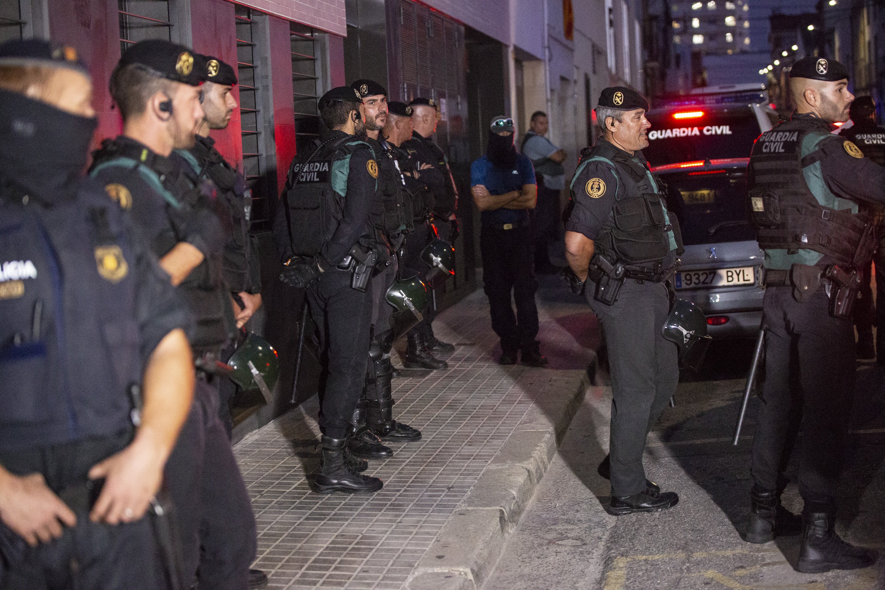 JxCat y ERC proponen la retirada de la Guardia Civil de Catalunya