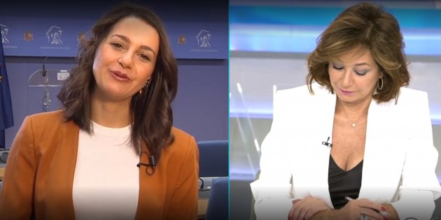 Ana Rosa Quintana Inés Arrimadas Telecinco