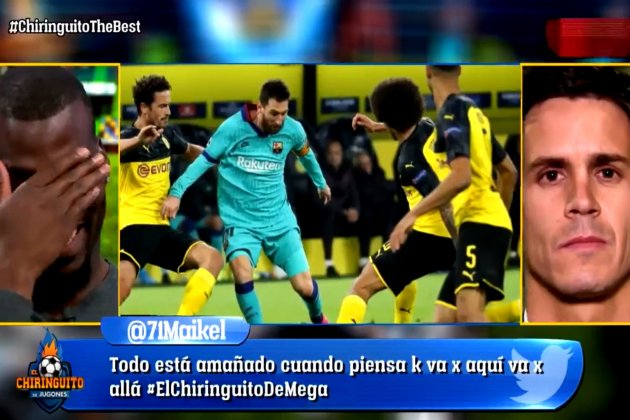 Edu Aguirre Mathias Pogba Messi @elchiringuitodemega