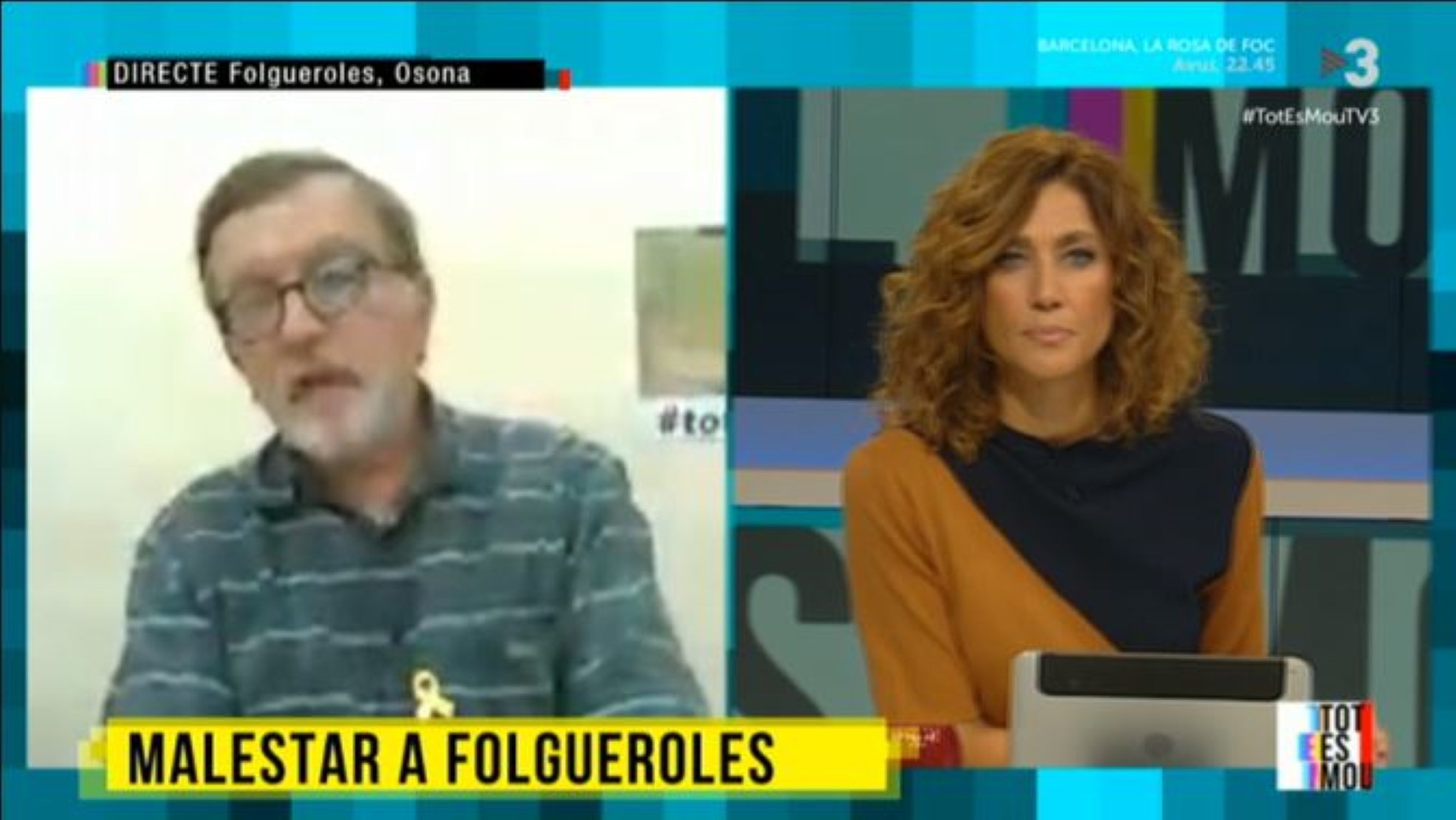 L'alcalde de Folgueroles, encès amb la Guàrdia Civil: "Van amenaçar un nen de 10 anys"