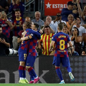Griezmann Arthur Messi Barca Villarreal EFE Griezmann Arthur Messi Barca Villarreal EFE