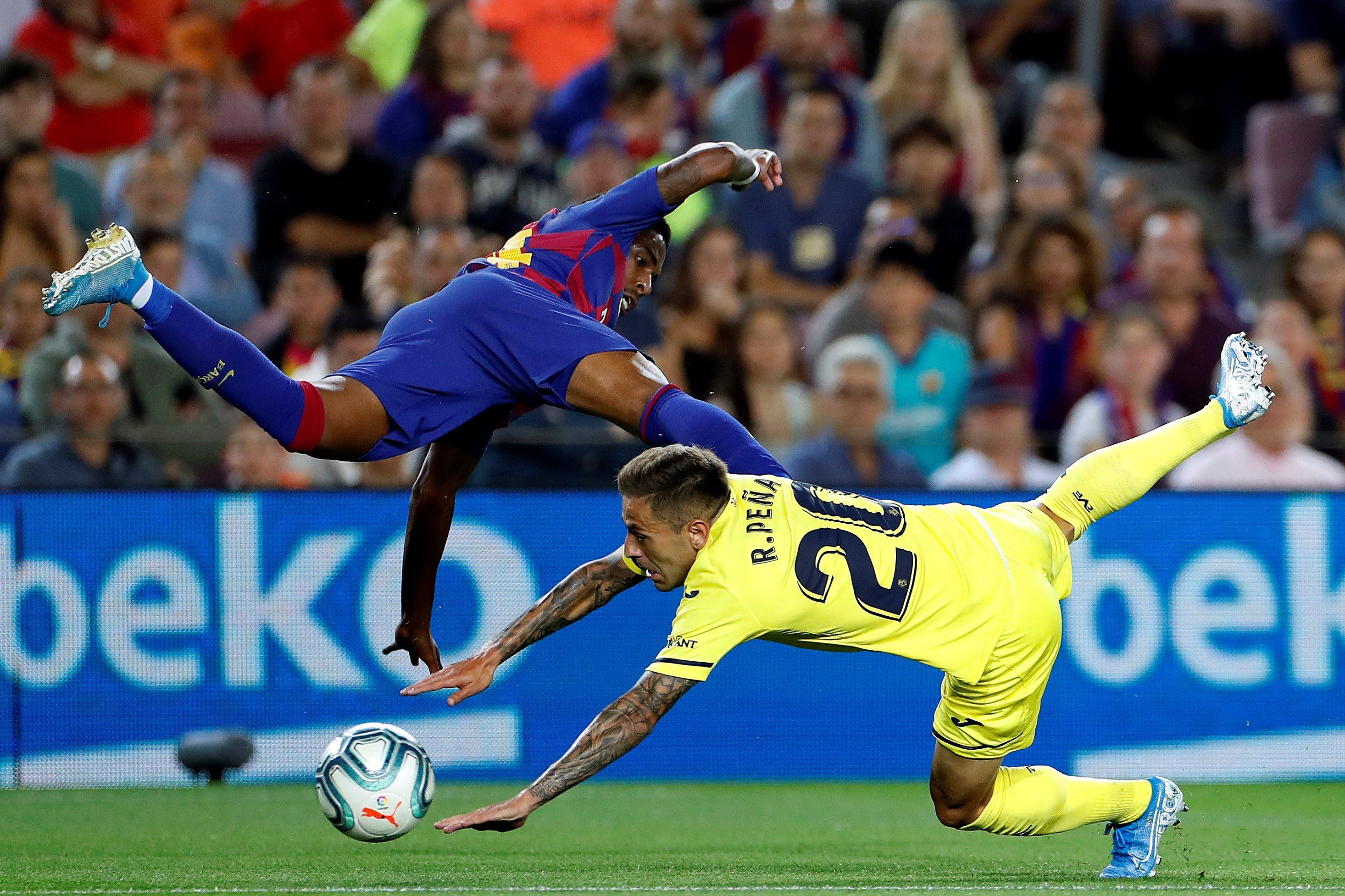 Horari i TV del Barça-Vila-real de la Lliga Santander