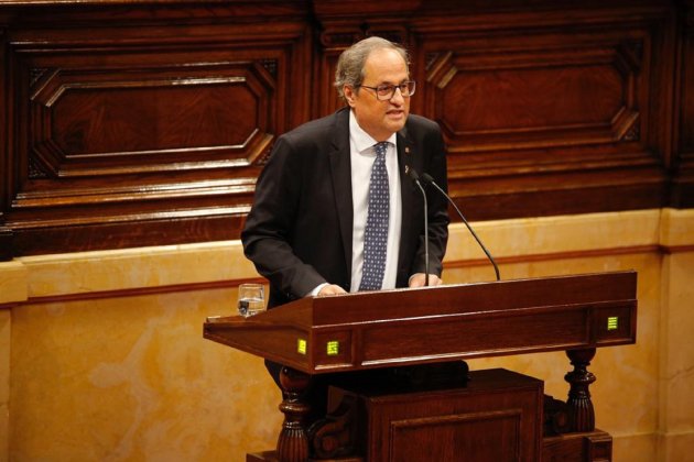 Quim Torra debat política general Parlament Sergi Alcàzar El NACIONAL Quim Torra debat política general Parlament Sergi Alcàzar El NACIONAL