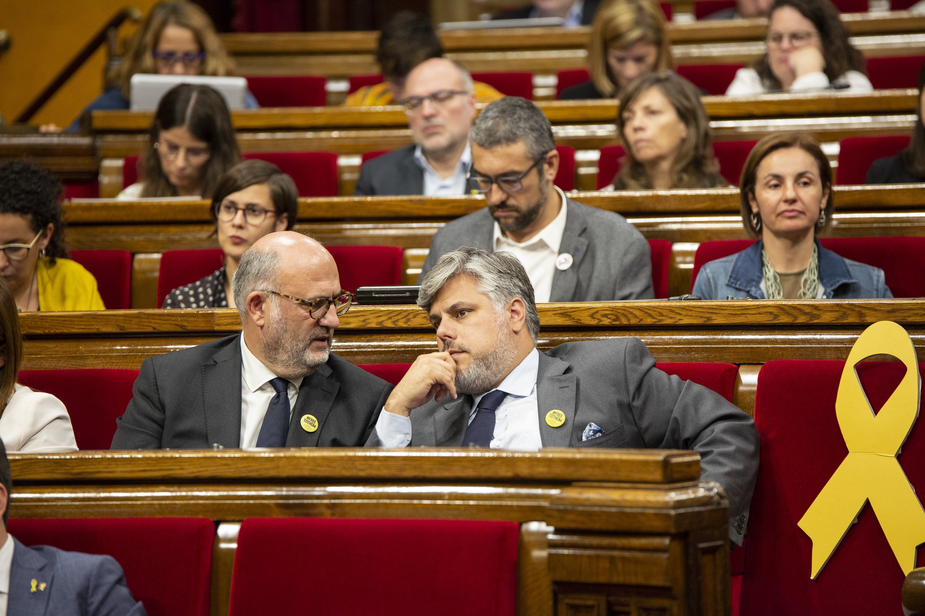 JxCat, ERC y la CUP piden la amnistía y movilizaciones como respuesta a la sentencia