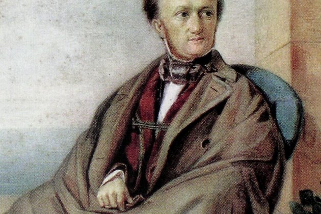 Richard Wagner, Aquarel·la de 1853