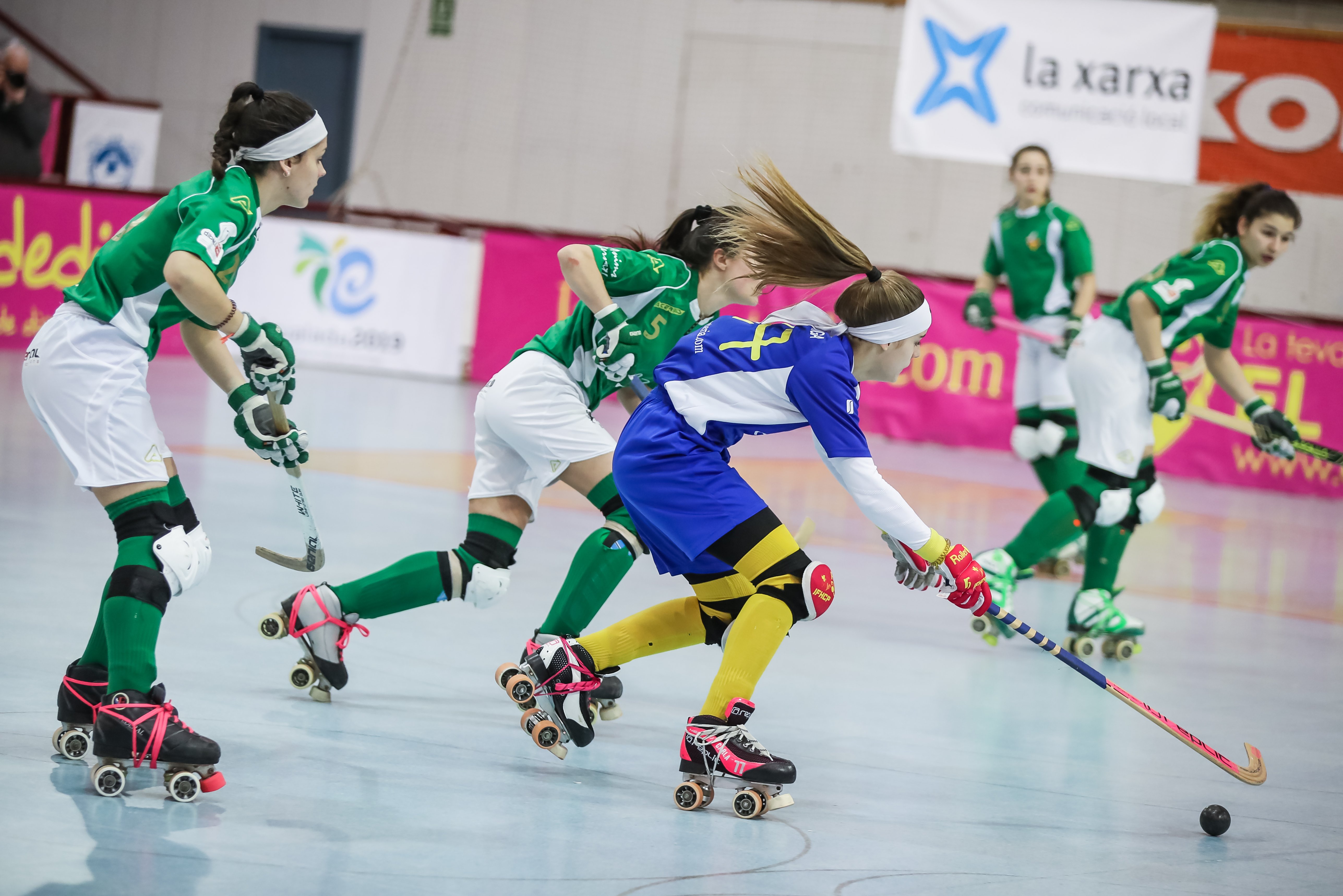 Triple oferta de la Nacional Catalana femenina d’hoquei sobre patins per XALA!