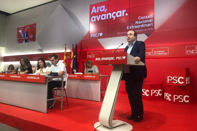miquel iceta psc consell nacional - marina fernández