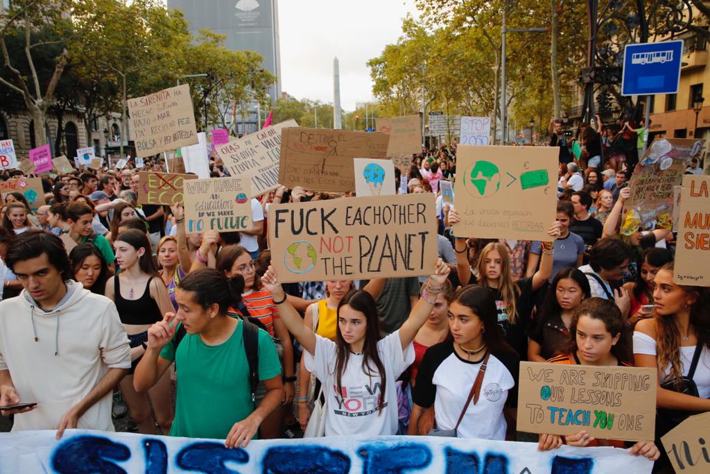 Mobilització mundial dels joves de Fridays for Future aquest divendres: "El nostre futur s'asseca"