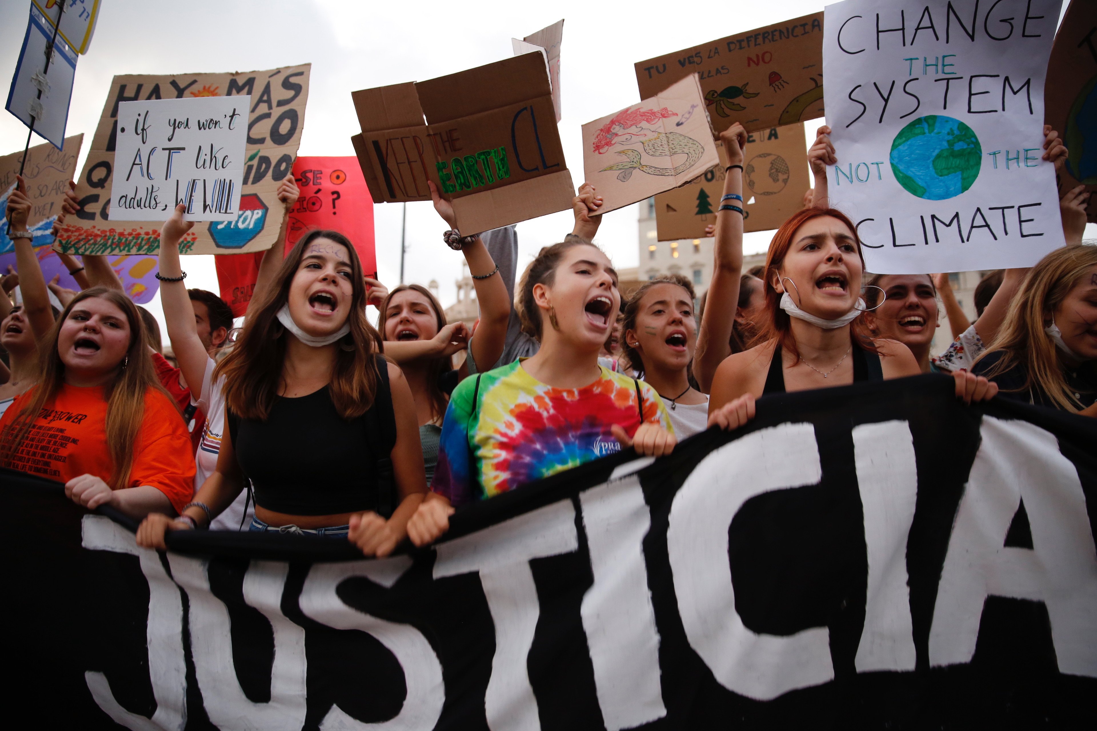 Recorregut de la manifestació a Barcelona per la vaga del 23 de setembre contra el canvi climàtic